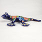 Handcrafted Blue Talavera Salamander – Mexican Ceramic Gift
