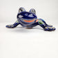 Handcrafted Blue Talavera Salamander – Mexican Ceramic Gift