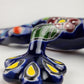 Handcrafted Blue Talavera Salamander – Mexican Ceramic Gift