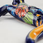 Handcrafted Blue Talavera Salamander – Mexican Ceramic Gift