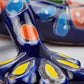 Handcrafted Blue Talavera Salamander – Mexican Ceramic Gift