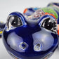 Handcrafted Blue Talavera Salamander – Mexican Ceramic Gift