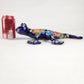 Handcrafted Blue Talavera Salamander – Mexican Ceramic Gift