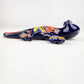 Blue Talavera Salamander – Handcrafted Mexican Folk Art