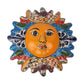 Blue Talavera Sun Wall Décor – Mexican Folk Art Accent