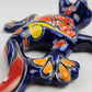 Blue Talavera Salamander – Handcrafted Mexican Folk Art
