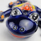 Blue Talavera Salamander – Handcrafted Mexican Folk Art