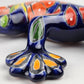 Handcrafted Blue Talavera Salamander – Mexican Ceramic Gift