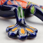 Handcrafted Blue Talavera Salamander – Mexican Ceramic Gift