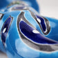Sky Blue Talavera Salamander – Handcrafted Folk Art Lizard
