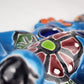 Sky Blue Talavera Salamander – Handcrafted Folk Art Lizard