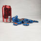 Sky Blue Talavera Salamander – Handcrafted Folk Art Lizard