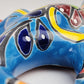 Sky Blue Talavera Salamander – Mexican Garden Wall Art