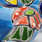 Handcrafted Sky Blue Talavera Salamander – Mexican Folk Art Gift