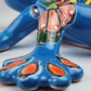 Handcrafted Sky Blue Talavera Salamander – Mexican Folk Art Gift
