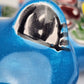 Handcrafted Sky Blue Talavera Salamander – Mexican Folk Art Gift