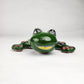 Green Talavera Salamander – Handcrafted Mexican Folk Art
