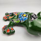 Green Talavera Salamander – Handcrafted Mexican Folk Art