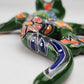 Green Talavera Salamander – Handcrafted Mexican Folk Art