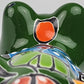 Green Talavera Salamander – Handcrafted Mexican Folk Art