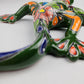 Handcrafted Green Talavera Salamander – Mexican Ceramic Gift