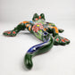 Handcrafted Green Talavera Salamander – Mexican Ceramic Gift