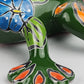 Handcrafted Green Talavera Salamander – Mexican Ceramic Gift