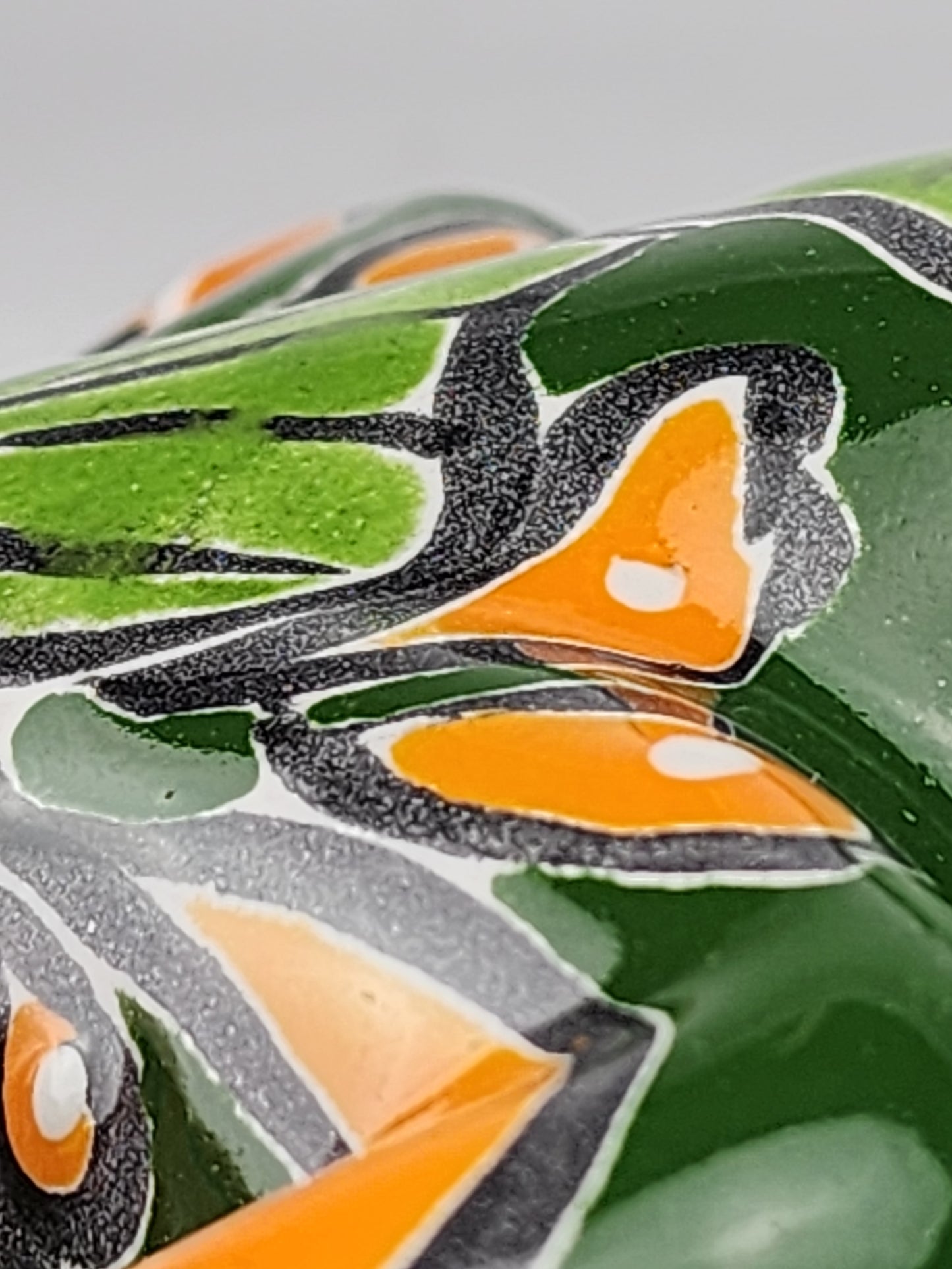 Handcrafted Green Talavera Salamander – Mexican Ceramic Gift