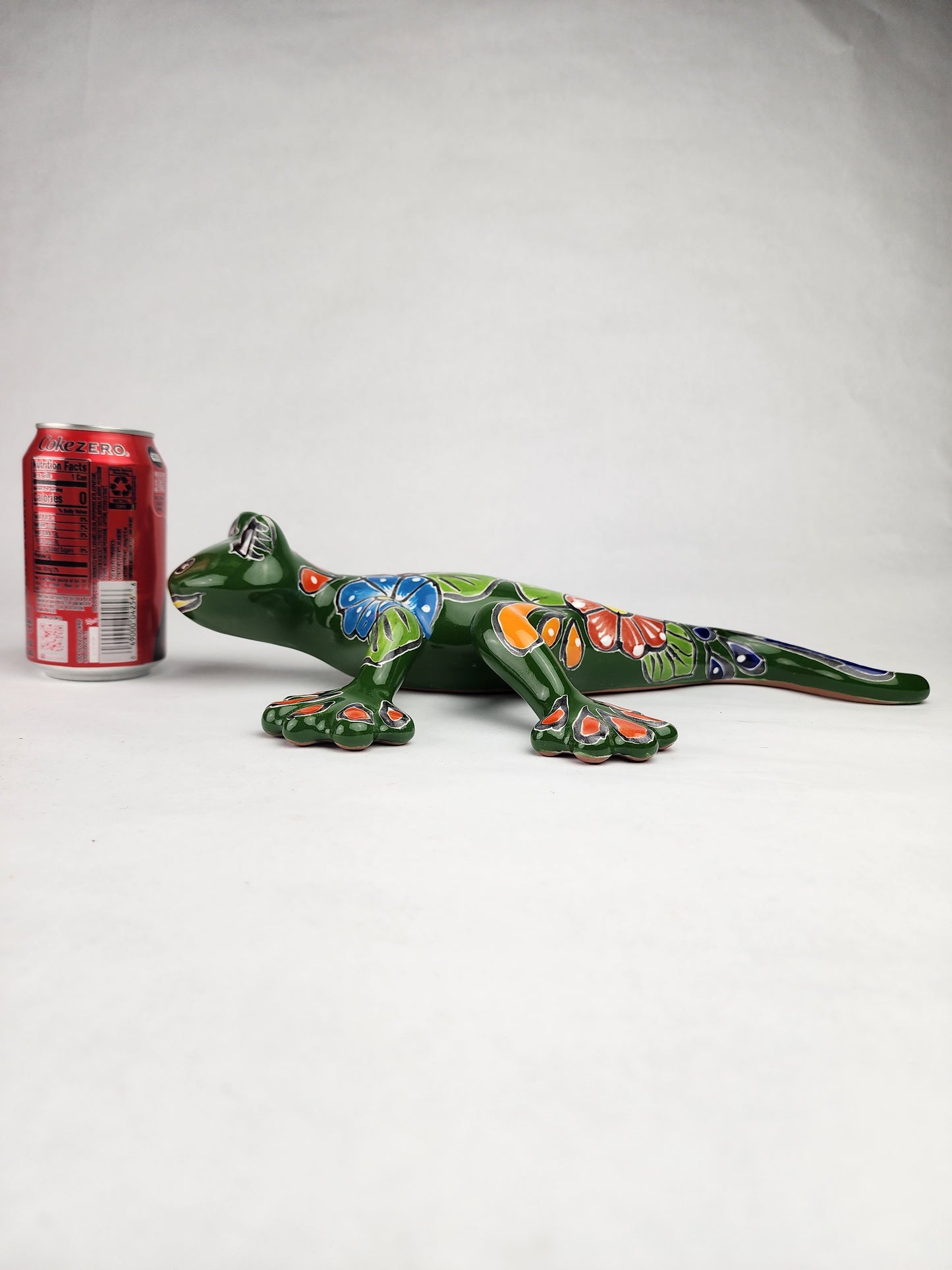 Handcrafted Green Talavera Salamander – Mexican Ceramic Gift