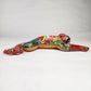 Red Talavera Frog – Handcrafted Mexican Garden Decor