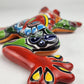Red Talavera Frog – Handcrafted Mexican Garden Decor