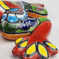 Red Talavera Frog – Handcrafted Mexican Garden Decor