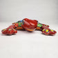 Handcrafted Red Talavera Frog – Mexican Folk Art Gift