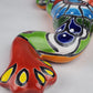 Handcrafted Red Talavera Frog – Mexican Folk Art Gift