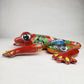 Red Talavera Frog – Handcrafted Mexican Folk Art Decor