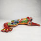 Red Talavera Frog – Handcrafted Mexican Folk Art Decor