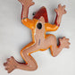 Red Talavera Frog – Handcrafted Mexican Folk Art Decor
