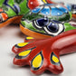 Red Talavera Frog – Handcrafted Mexican Folk Art Decor