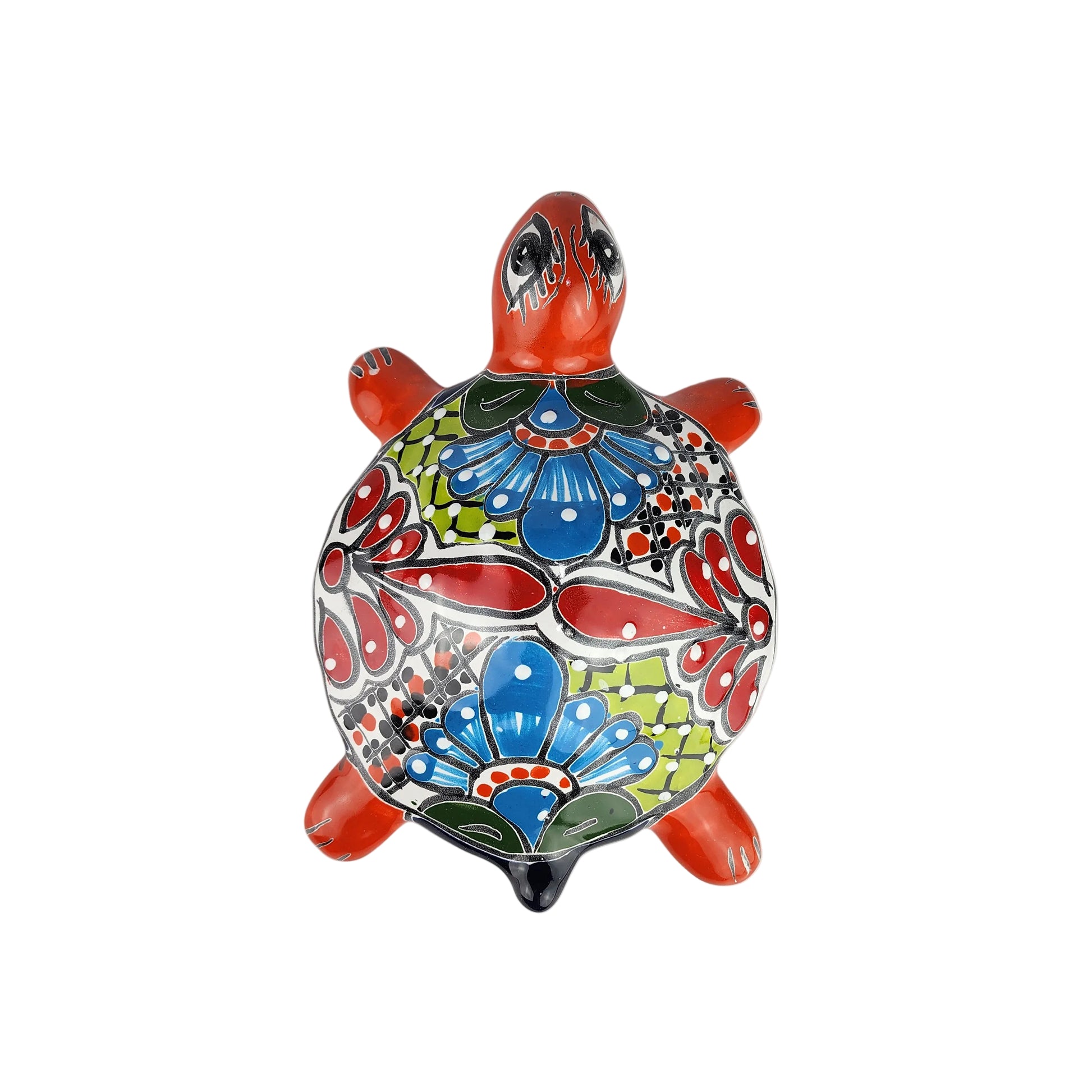 Colorful turtle figurine