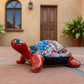 Colorful ceramic turtle 