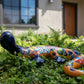 Talavera style ceramic gecko 