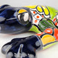 Blue Talavera-Style Frog – Handcrafted Mexican Ceramic Folk Art