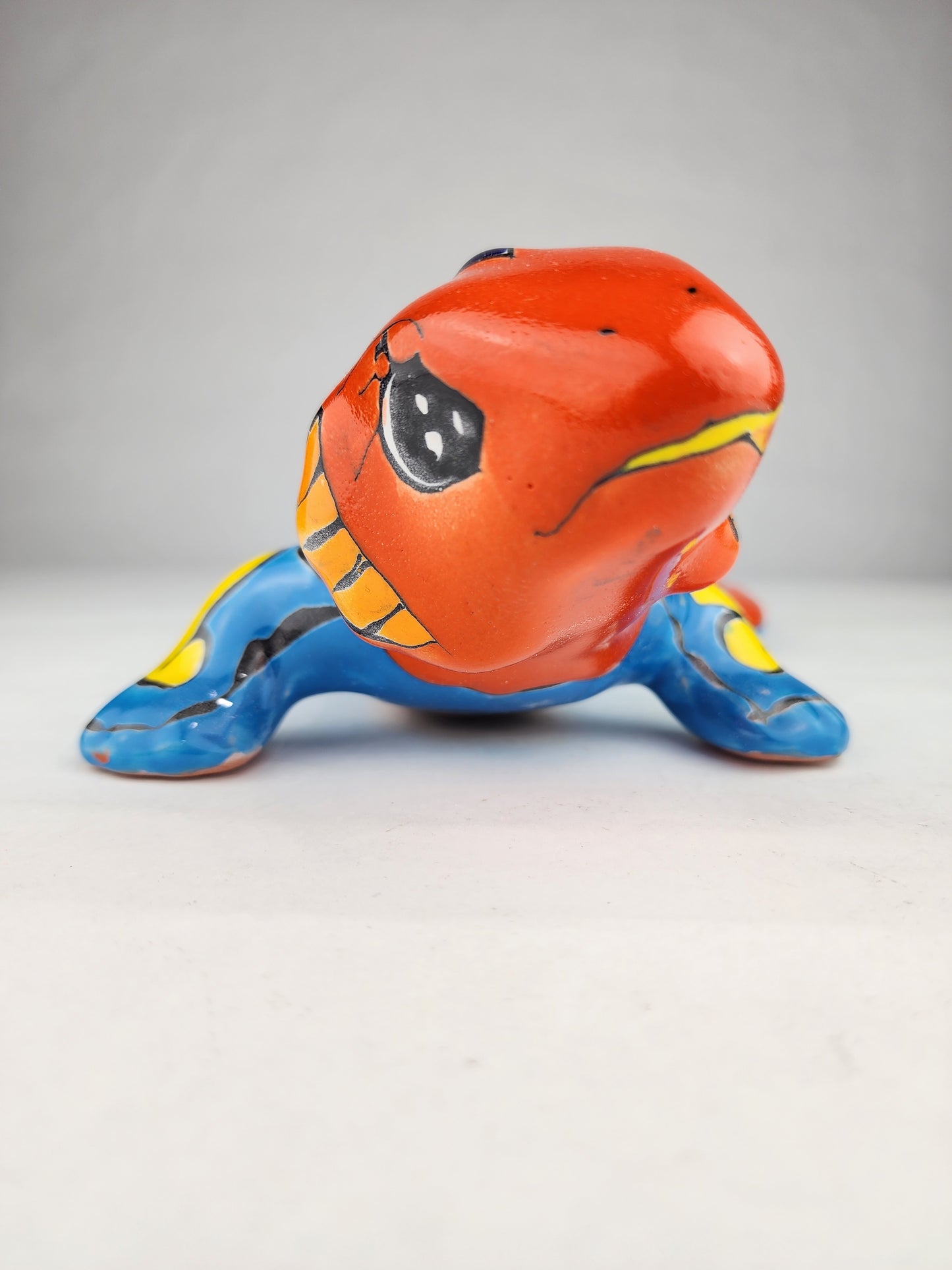 Talavera-Style Ceramic Iguana Wall Décor | Mexican Folk Art Accent