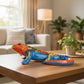 Colorful ceramic iguana talavera style
