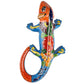 Colorful ceramic talavera iguana