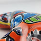 Orange Talavera-Style Frog – Handcrafted Mexican Folk Art Décor