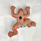 Orange Talavera-Style Frog – Handcrafted Mexican Folk Art Décor