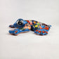 Sky Blue Talavera-Style Frog – Handcrafted Mexican Folk Art Décor