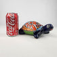 Talavera-Style Ceramic Turtle Figurine 8.5" – Mexican Folk Art Décor