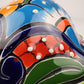 Green Talavera-Style Turtle Figurine 11" – Mexican Garden Folk Art